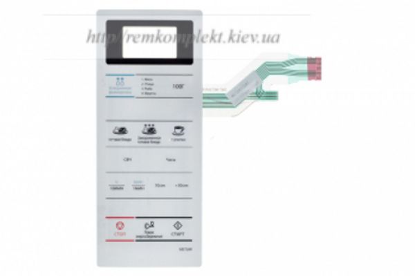 Клавіатура (мембрана) для СВЧ-печі SAMSUNG DE34-00366F