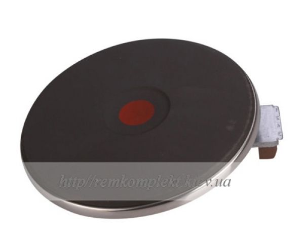 Конфорка для електроплити чавун з червоним кружком 225мм